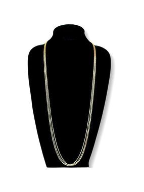 JOAN RIVERS Classics Collection Long 3-Strand Gold Ball Bead Necklace NE…